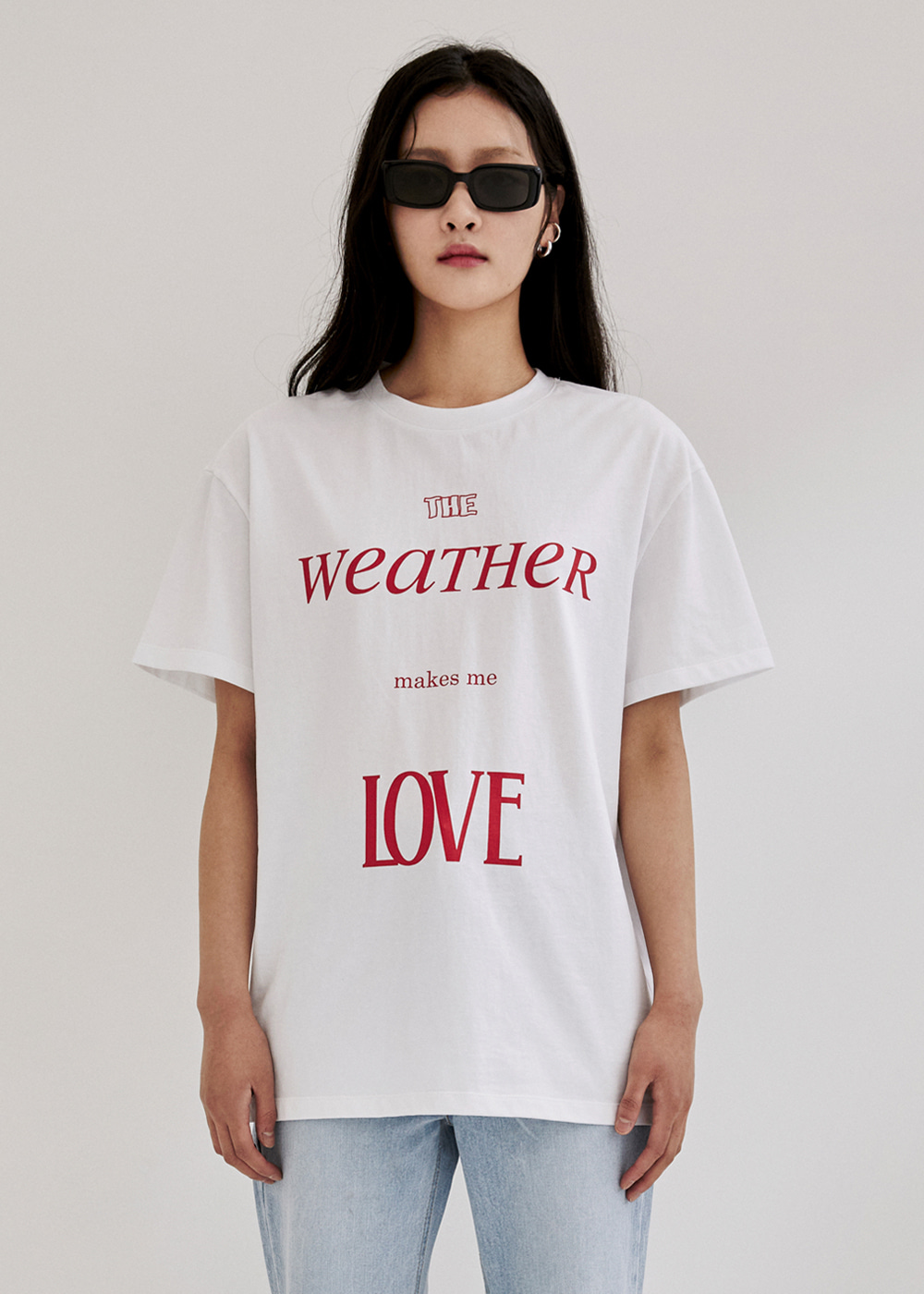 Weather Printed T-Shirt - White